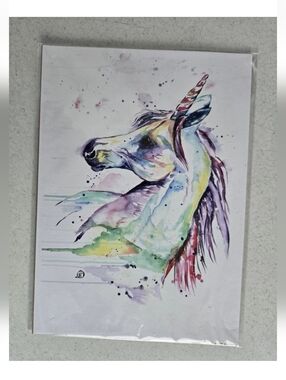 Whitehouse Art Unicorn Picture Kenzie's Unicorn NWT